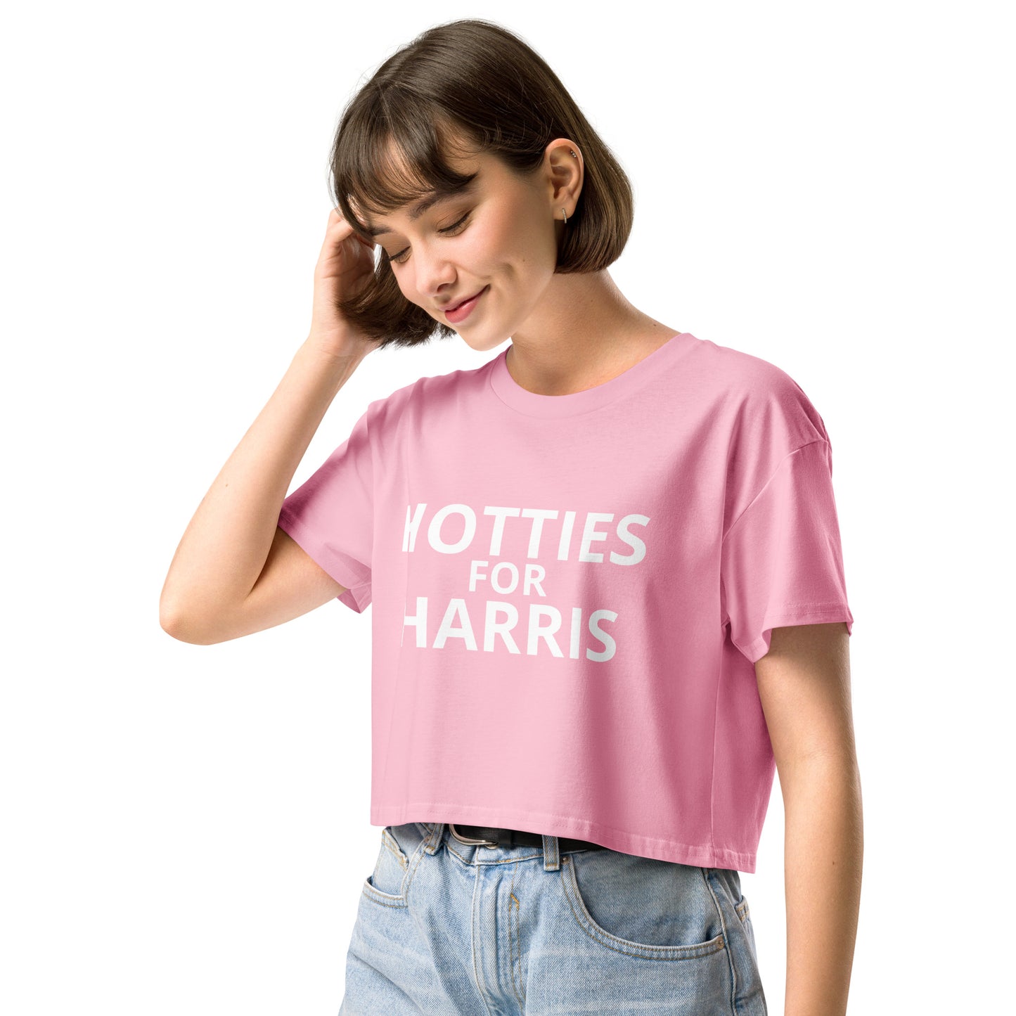 HOTTIES FOR HARRIS Crop Top